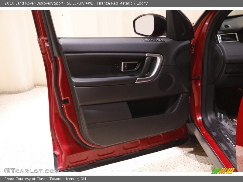 Firenze Red Metallic / Ebony 2016 Land Rover Discovery Sport HSE Luxury 4WD