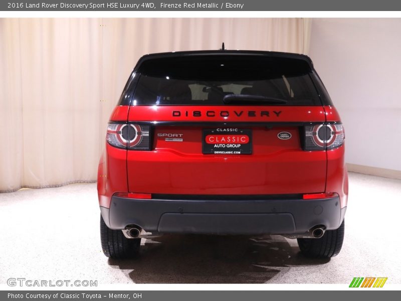 Firenze Red Metallic / Ebony 2016 Land Rover Discovery Sport HSE Luxury 4WD