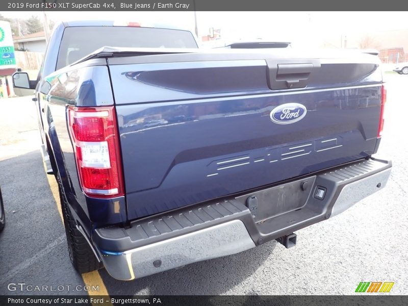 Blue Jeans / Earth Gray 2019 Ford F150 XLT SuperCab 4x4