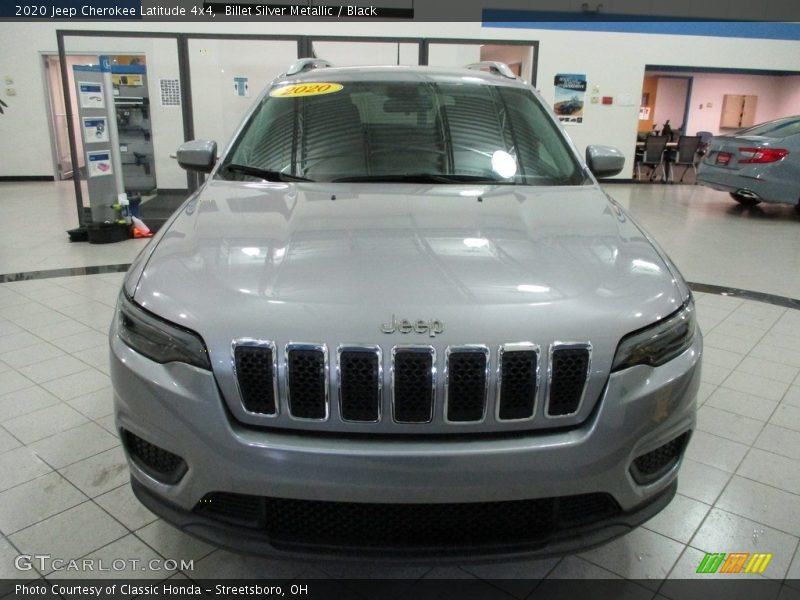Billet Silver Metallic / Black 2020 Jeep Cherokee Latitude 4x4