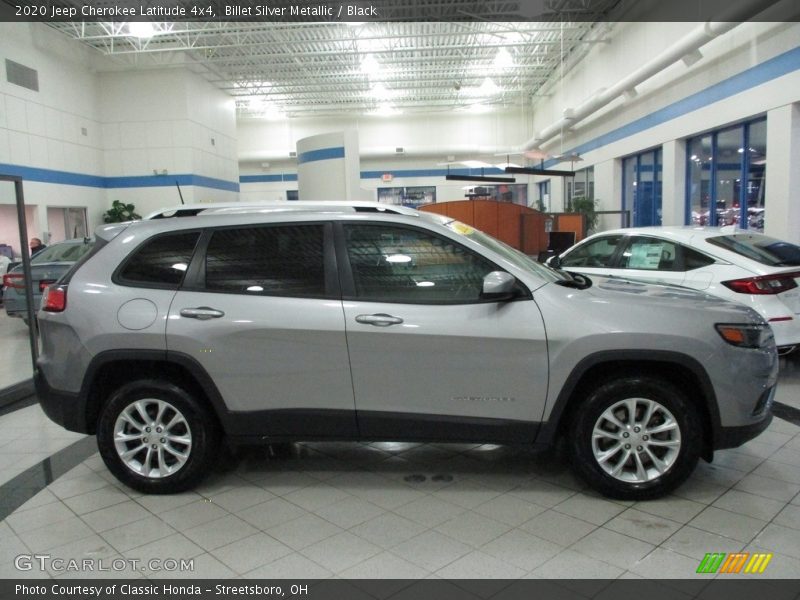 Billet Silver Metallic / Black 2020 Jeep Cherokee Latitude 4x4