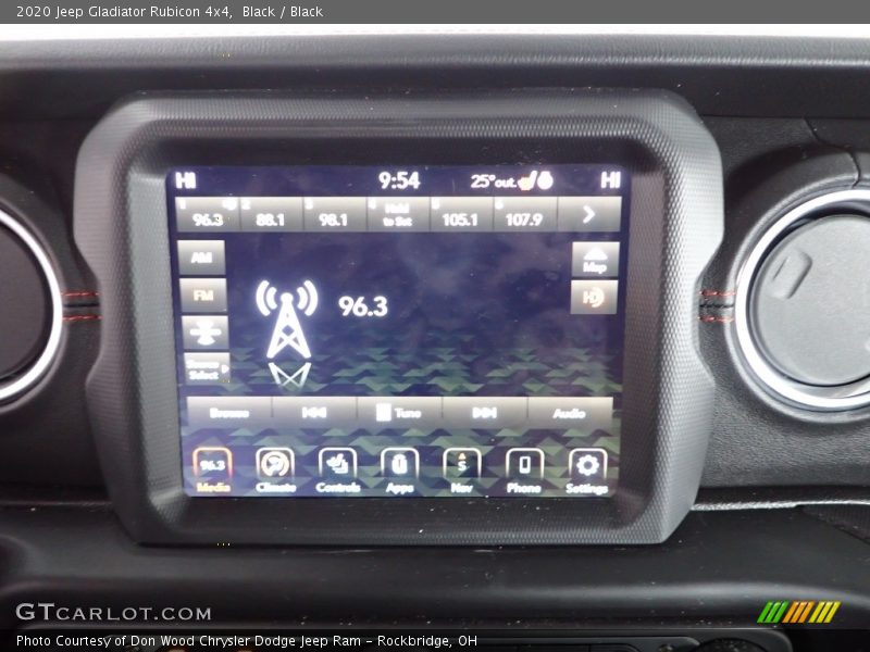Black / Black 2020 Jeep Gladiator Rubicon 4x4