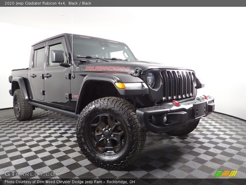 Black / Black 2020 Jeep Gladiator Rubicon 4x4