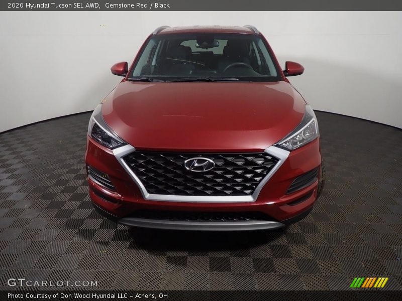 Gemstone Red / Black 2020 Hyundai Tucson SEL AWD