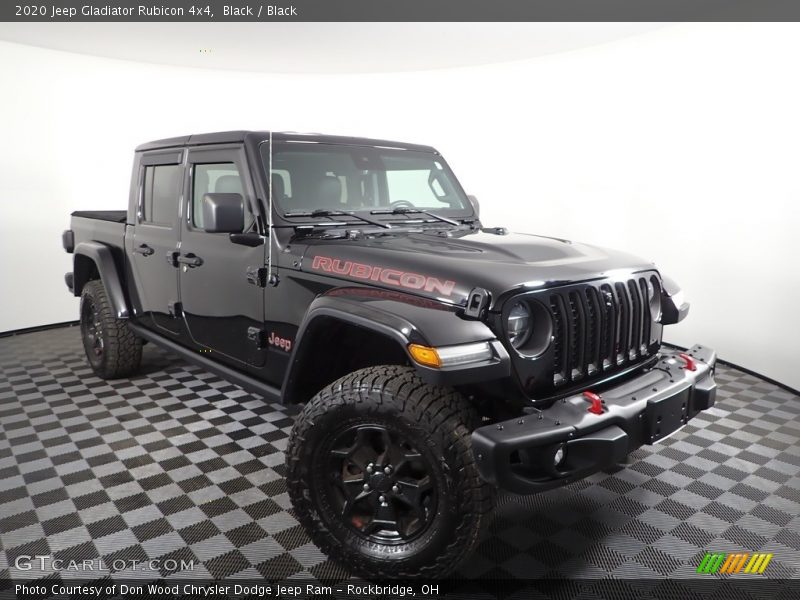 Black / Black 2020 Jeep Gladiator Rubicon 4x4