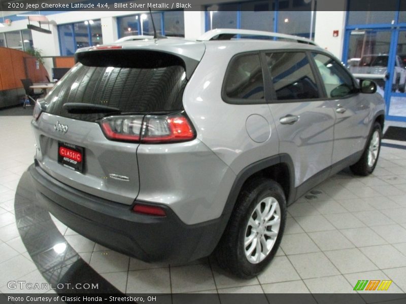 Billet Silver Metallic / Black 2020 Jeep Cherokee Latitude 4x4