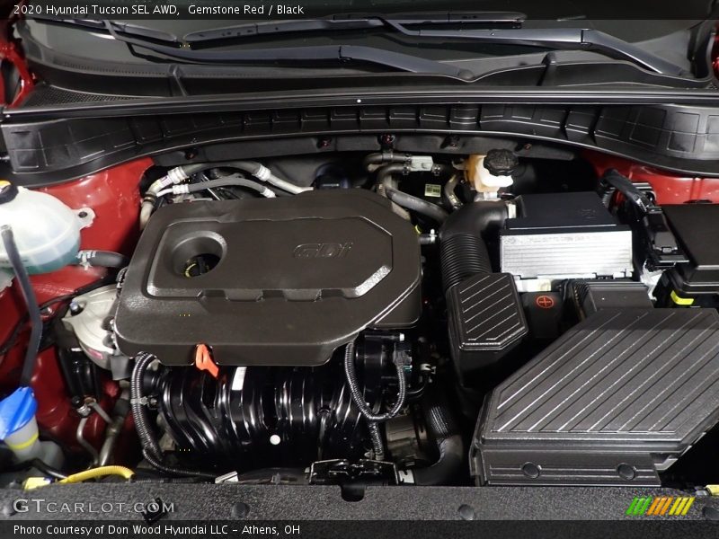 Gemstone Red / Black 2020 Hyundai Tucson SEL AWD