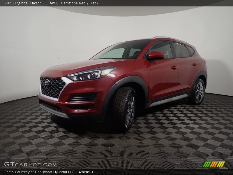 Gemstone Red / Black 2020 Hyundai Tucson SEL AWD