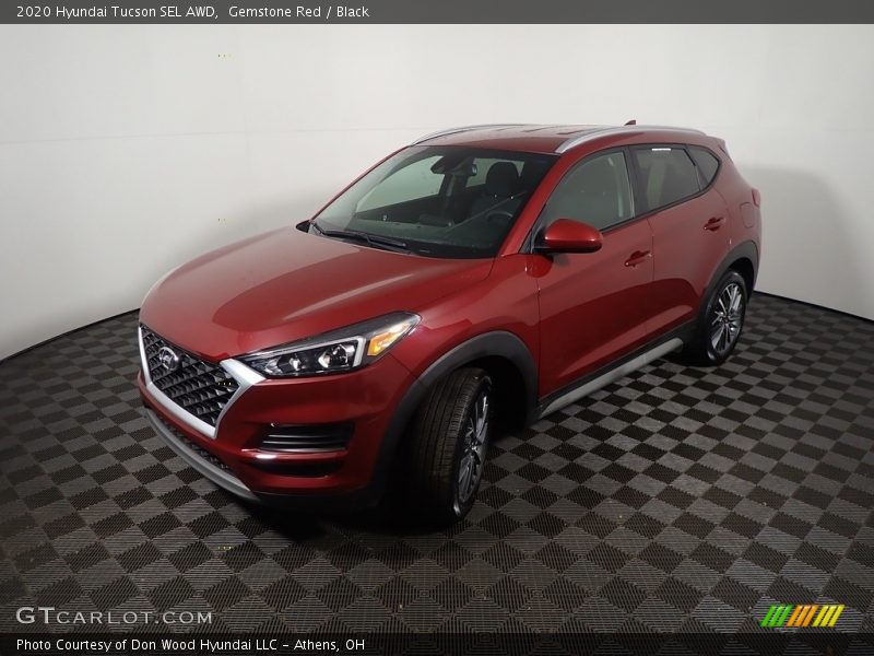 Gemstone Red / Black 2020 Hyundai Tucson SEL AWD