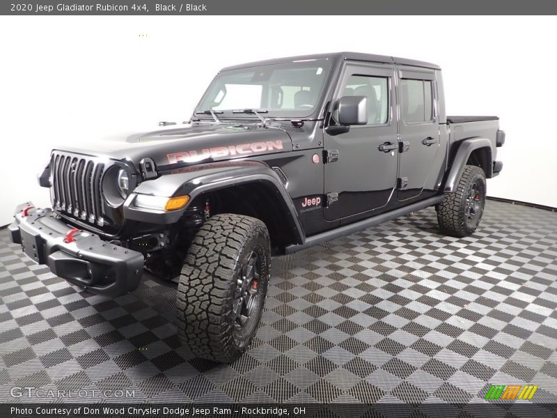 Black / Black 2020 Jeep Gladiator Rubicon 4x4