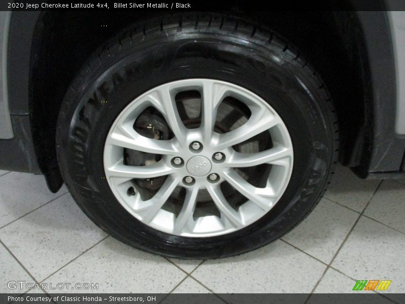 Billet Silver Metallic / Black 2020 Jeep Cherokee Latitude 4x4