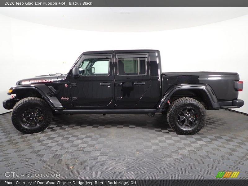 Black / Black 2020 Jeep Gladiator Rubicon 4x4