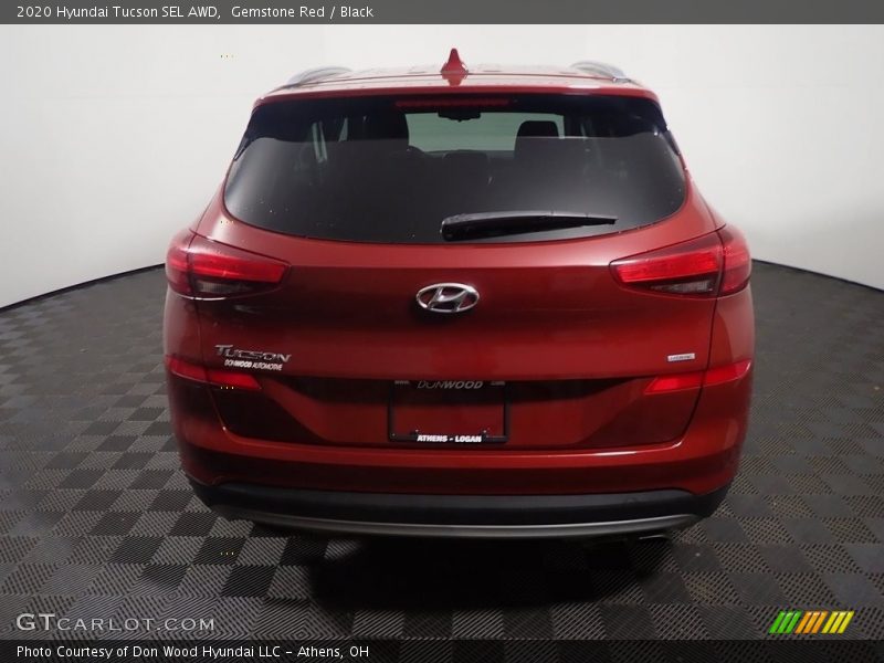Gemstone Red / Black 2020 Hyundai Tucson SEL AWD