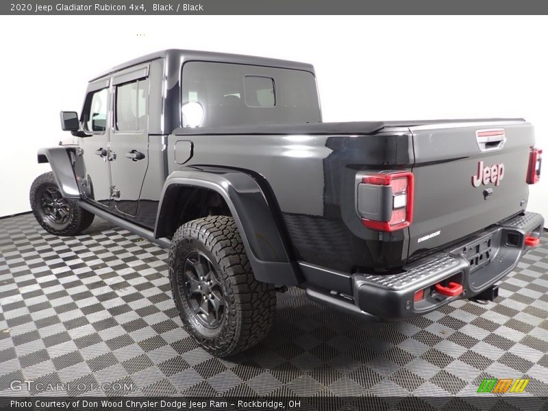 Black / Black 2020 Jeep Gladiator Rubicon 4x4