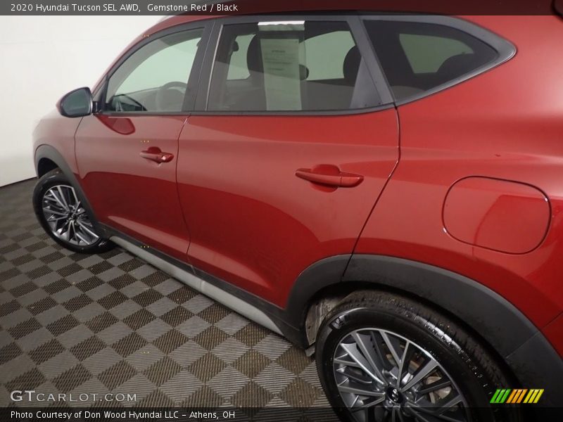Gemstone Red / Black 2020 Hyundai Tucson SEL AWD