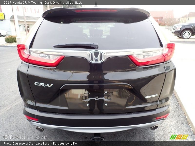 Dark Olive Metallic / Black 2017 Honda CR-V Touring