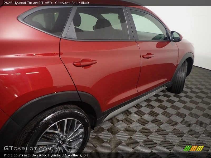 Gemstone Red / Black 2020 Hyundai Tucson SEL AWD