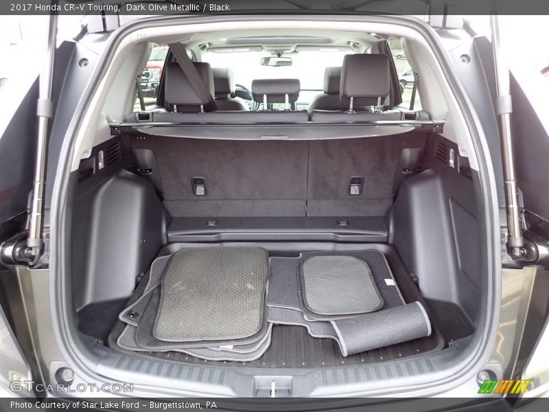 Dark Olive Metallic / Black 2017 Honda CR-V Touring