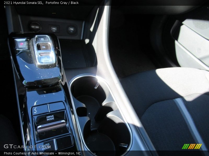 Portofino Gray / Black 2021 Hyundai Sonata SEL