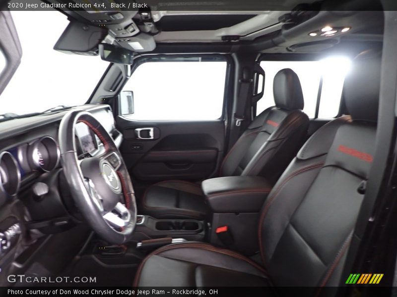 Black / Black 2020 Jeep Gladiator Rubicon 4x4