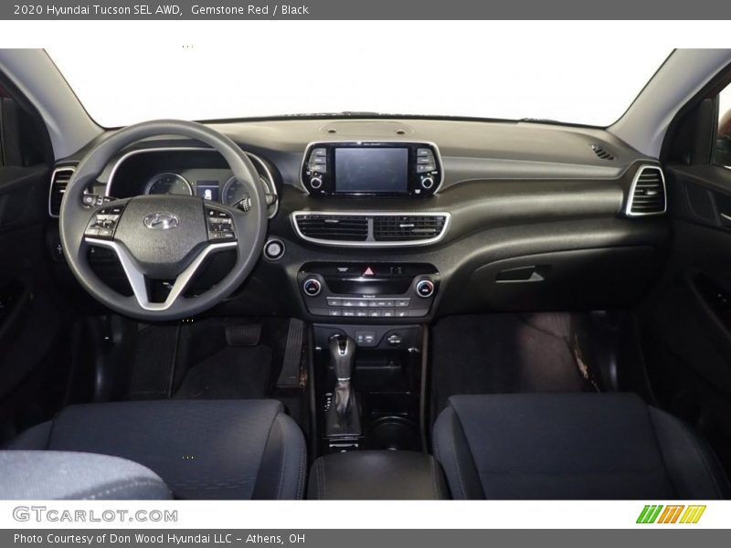 Gemstone Red / Black 2020 Hyundai Tucson SEL AWD
