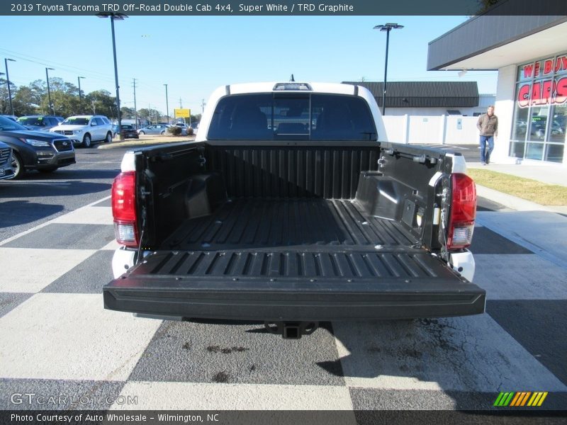 Super White / TRD Graphite 2019 Toyota Tacoma TRD Off-Road Double Cab 4x4