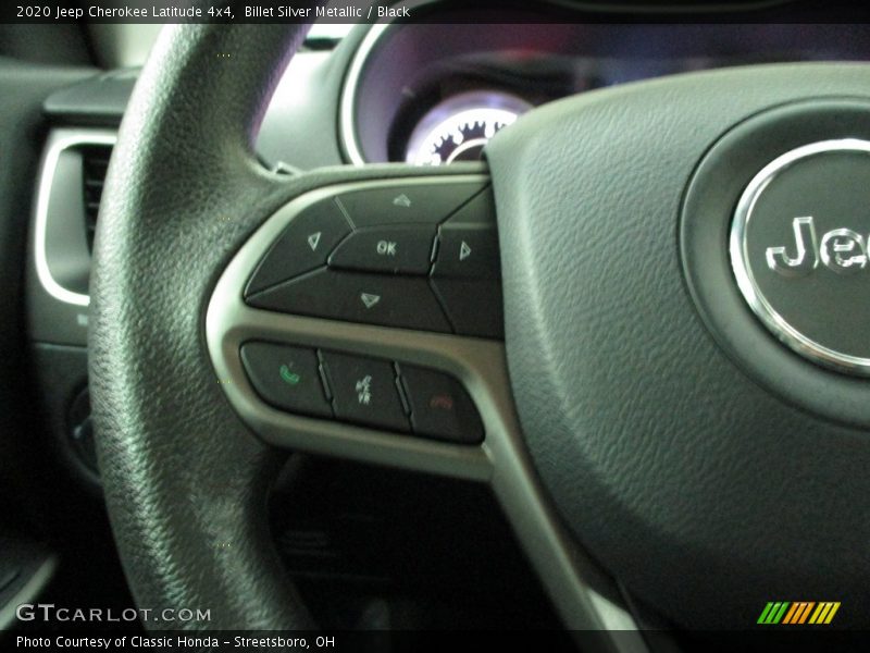 Billet Silver Metallic / Black 2020 Jeep Cherokee Latitude 4x4