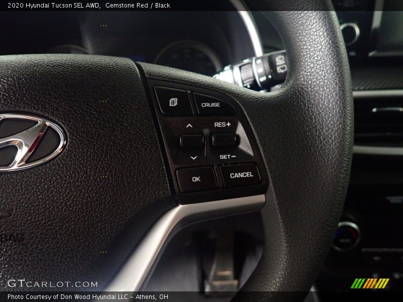 Gemstone Red / Black 2020 Hyundai Tucson SEL AWD