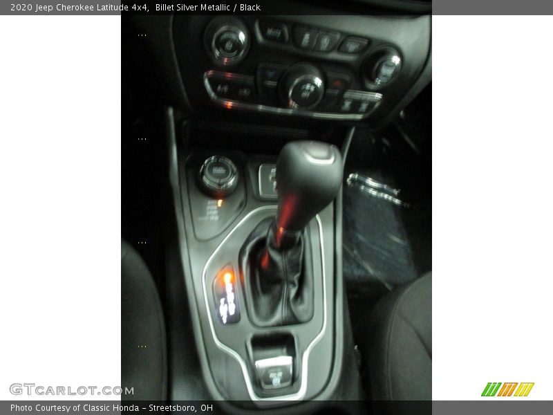 Billet Silver Metallic / Black 2020 Jeep Cherokee Latitude 4x4