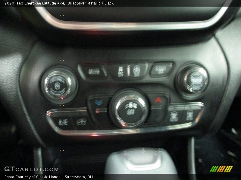 Billet Silver Metallic / Black 2020 Jeep Cherokee Latitude 4x4