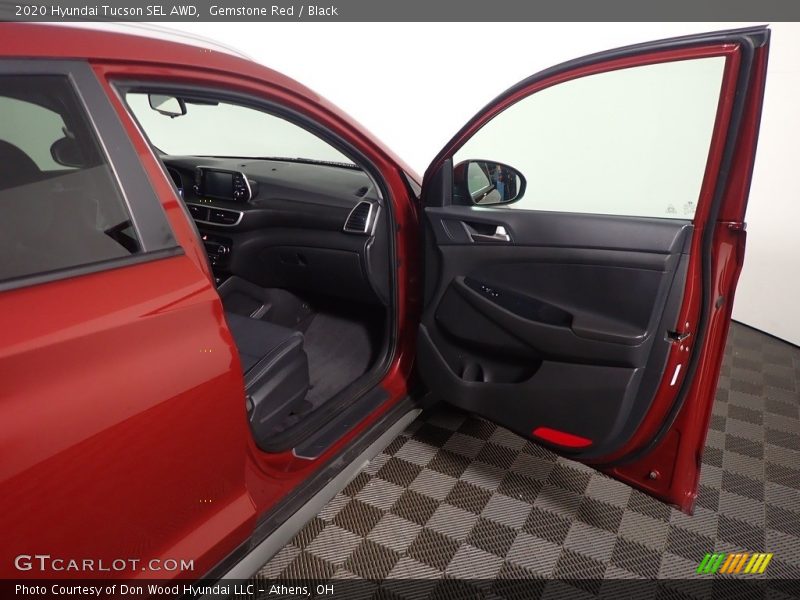 Gemstone Red / Black 2020 Hyundai Tucson SEL AWD