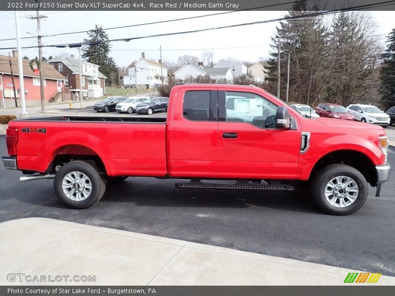  2022 F250 Super Duty XLT SuperCab 4x4 Race Red