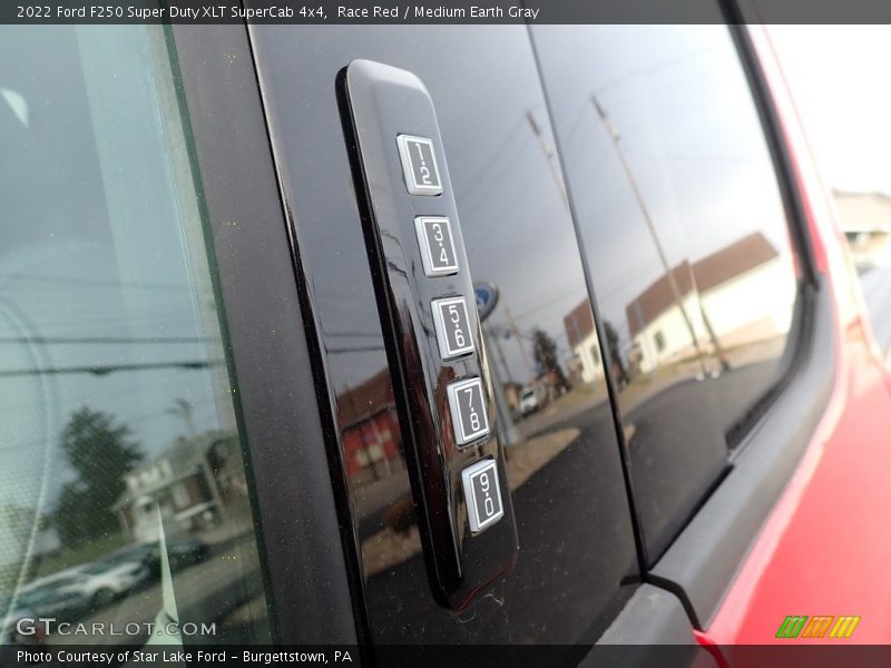 Controls of 2022 F250 Super Duty XLT SuperCab 4x4