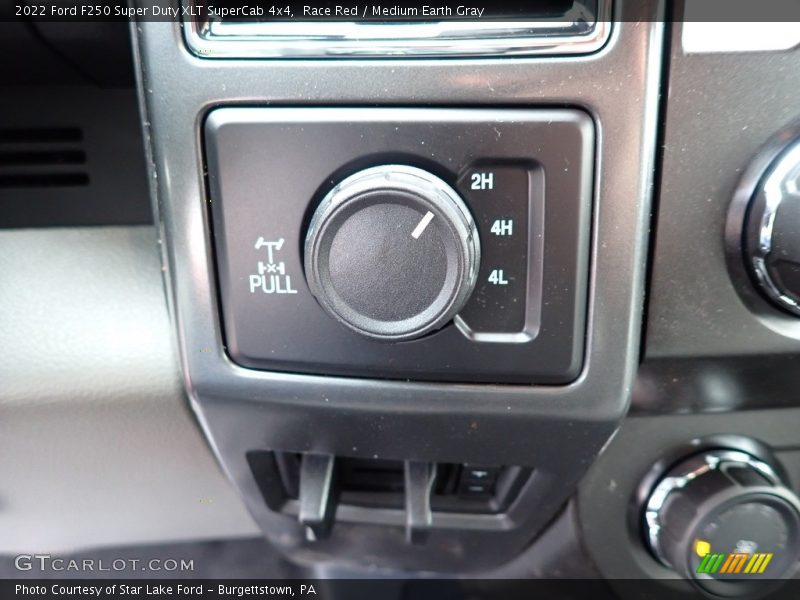 Controls of 2022 F250 Super Duty XLT SuperCab 4x4