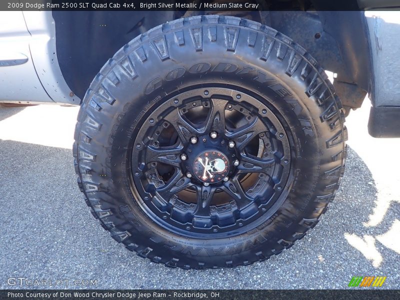 Bright Silver Metallic / Medium Slate Gray 2009 Dodge Ram 2500 SLT Quad Cab 4x4