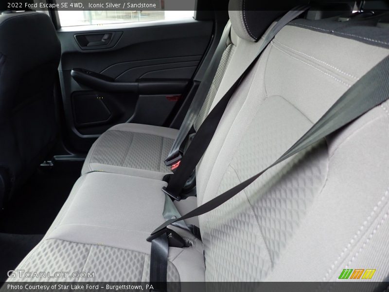 Rear Seat of 2022 Escape SE 4WD