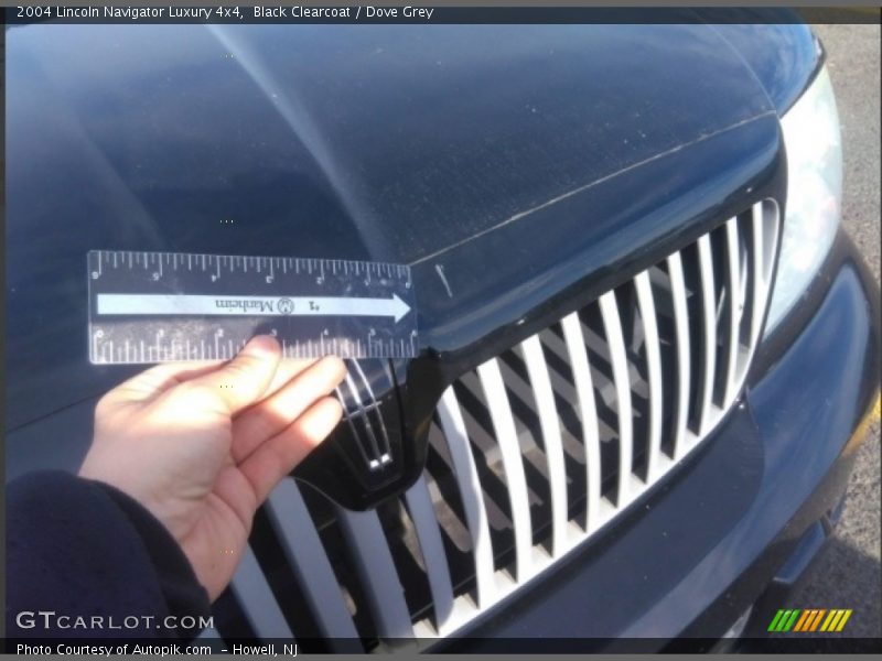 Black Clearcoat / Dove Grey 2004 Lincoln Navigator Luxury 4x4