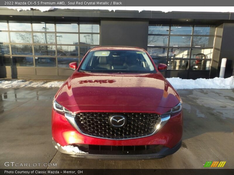  2022 CX-5 S Premium AWD Soul Red Crystal Metallic