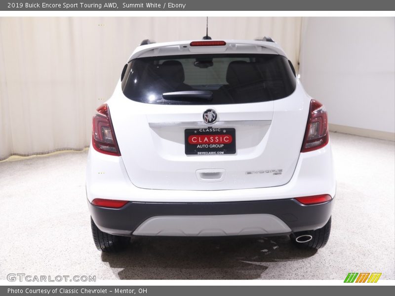 Summit White / Ebony 2019 Buick Encore Sport Touring AWD