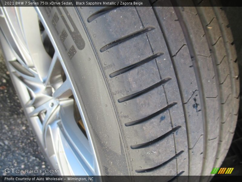 Black Sapphire Metallic / Zagora Beige 2021 BMW 7 Series 750i xDrive Sedan