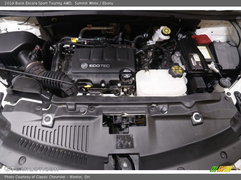Summit White / Ebony 2019 Buick Encore Sport Touring AWD