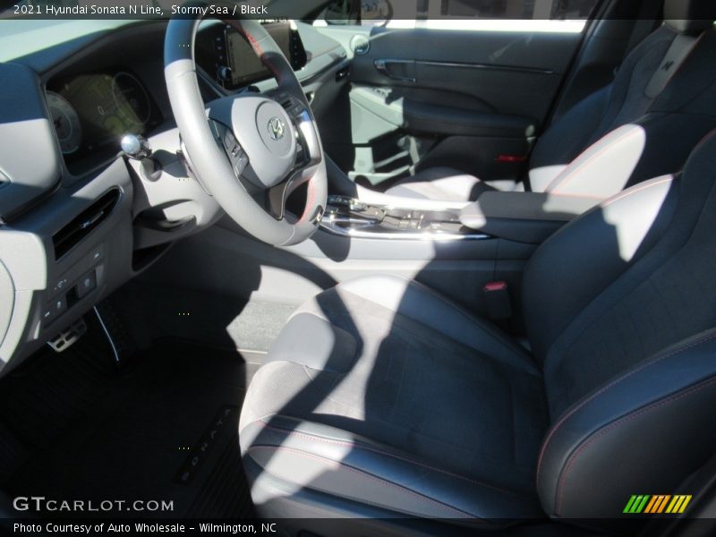 Stormy Sea / Black 2021 Hyundai Sonata N Line