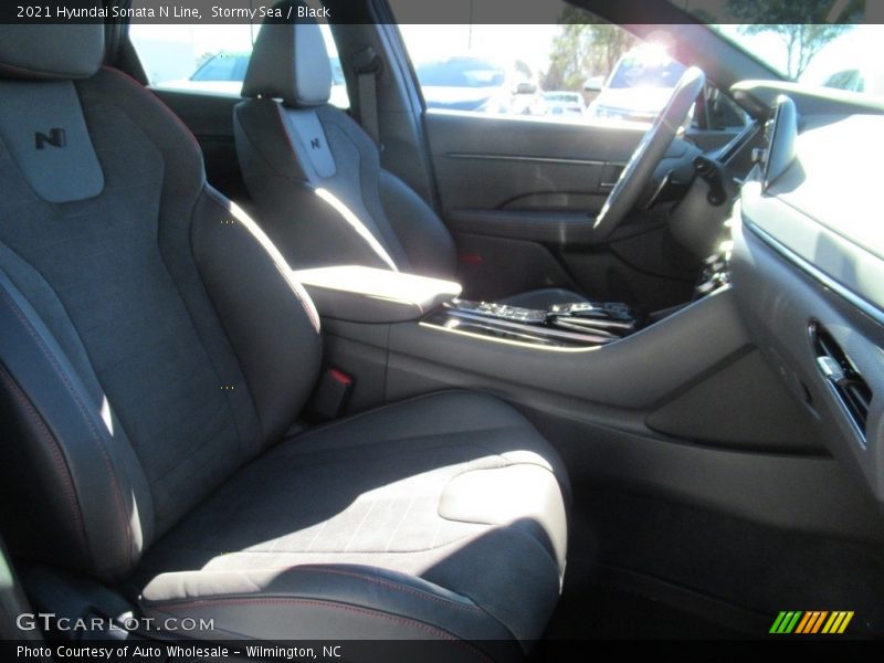 Stormy Sea / Black 2021 Hyundai Sonata N Line