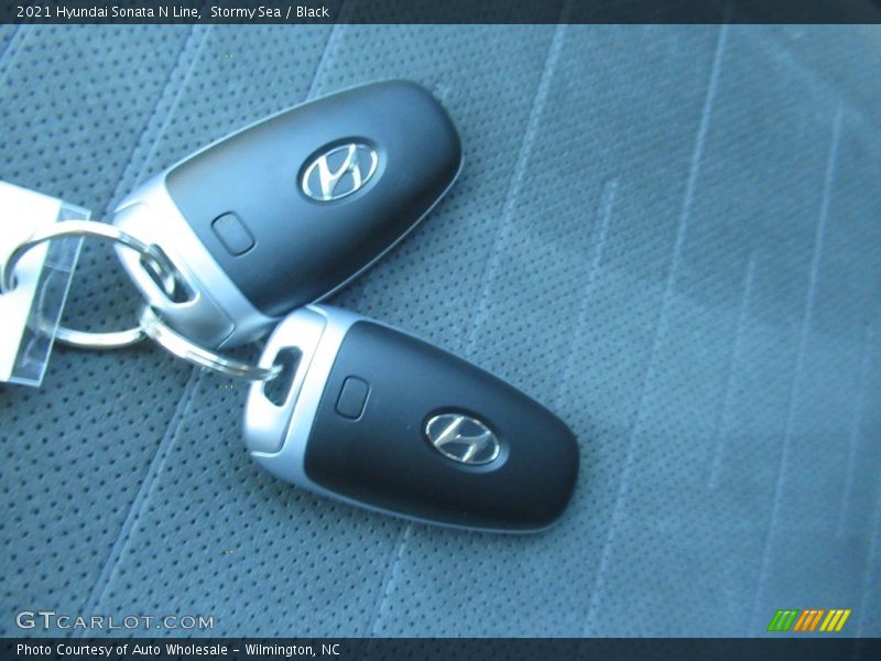Stormy Sea / Black 2021 Hyundai Sonata N Line
