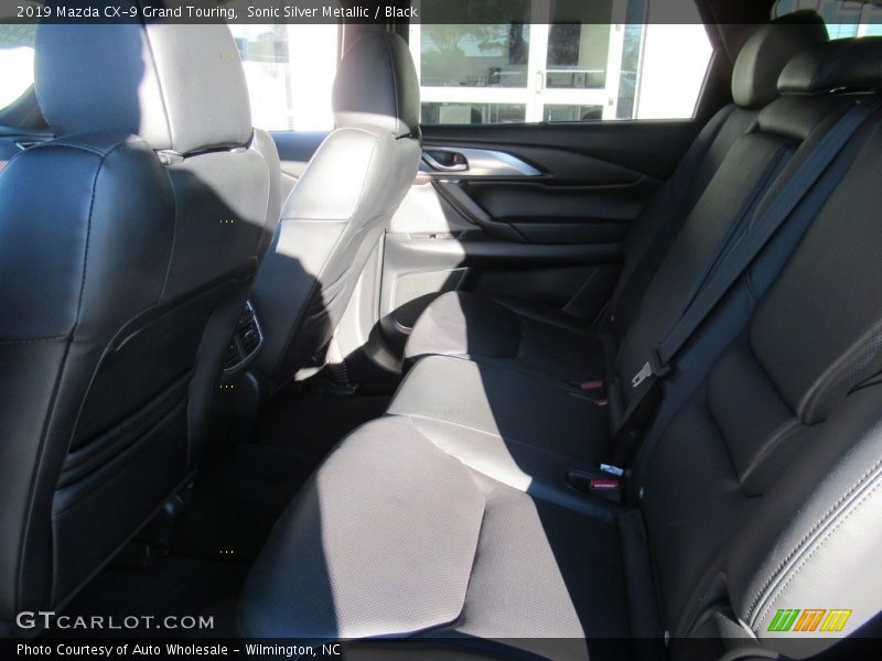 Sonic Silver Metallic / Black 2019 Mazda CX-9 Grand Touring