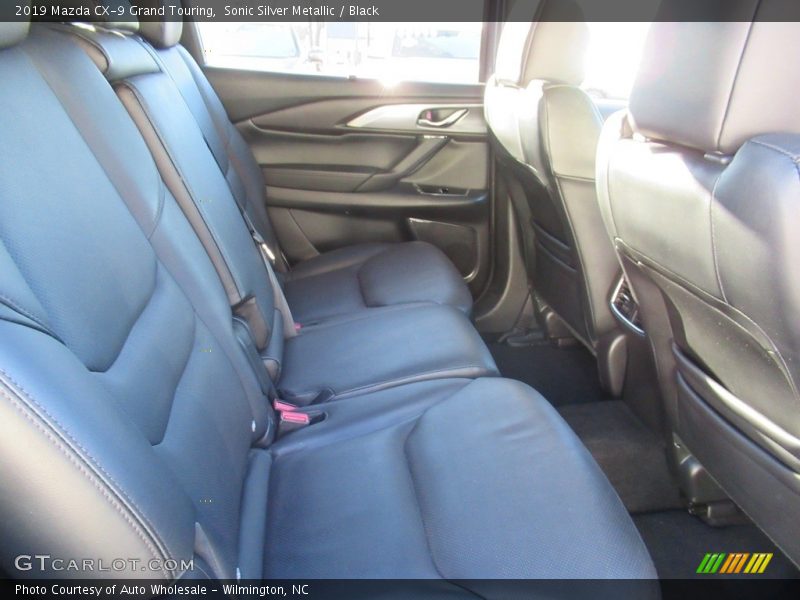 Sonic Silver Metallic / Black 2019 Mazda CX-9 Grand Touring