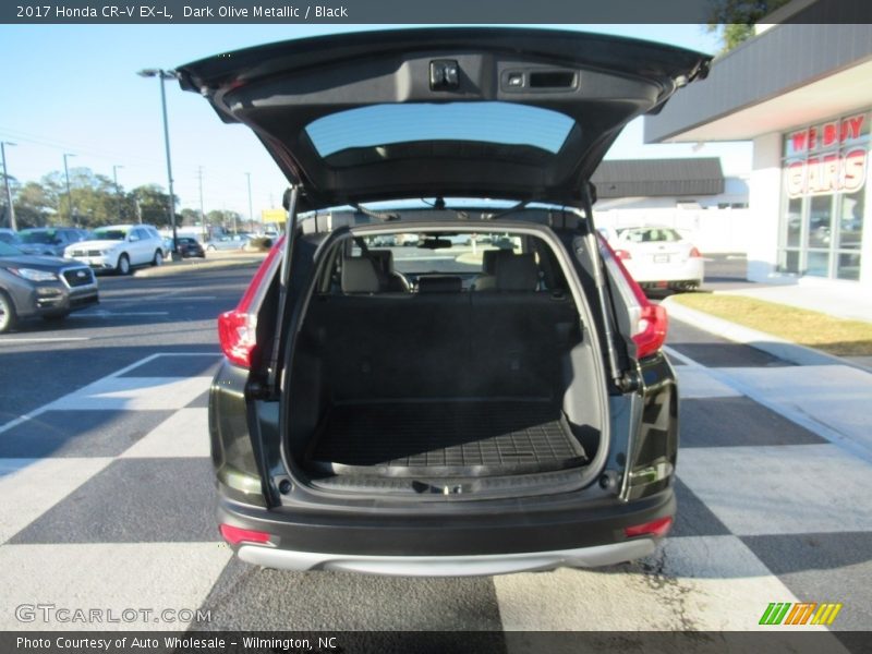 Dark Olive Metallic / Black 2017 Honda CR-V EX-L