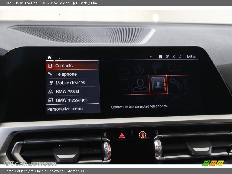 Jet Black / Black 2020 BMW 3 Series 330i xDrive Sedan