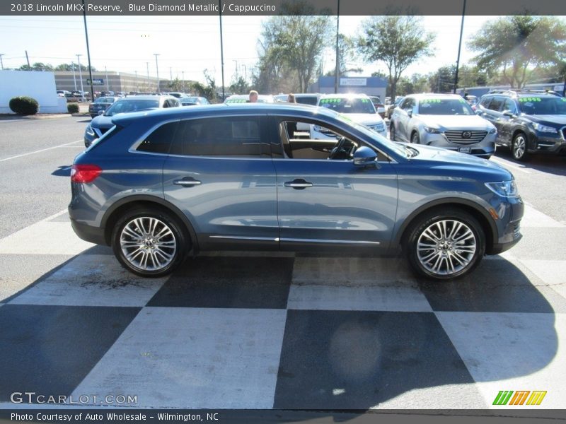 Blue Diamond Metallic / Cappuccino 2018 Lincoln MKX Reserve