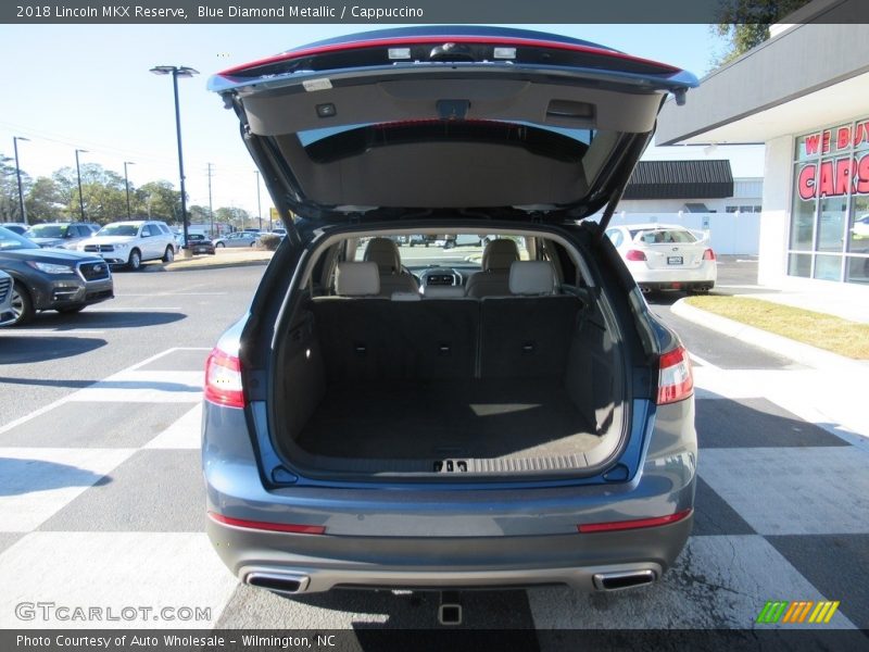 Blue Diamond Metallic / Cappuccino 2018 Lincoln MKX Reserve